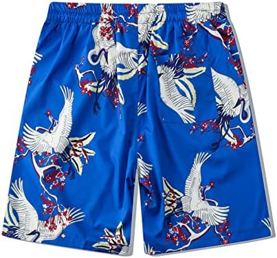 Camisas de manga curta masculinas e shorts definem a blusa de praia havaiana tops soltos de fundo de calças curtas 2pc