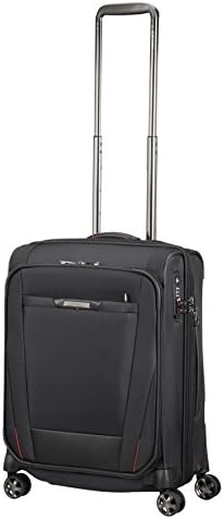 Samsonite Pro -DLX 5 - Spinner 55 cm Expandível 40,5/51,5 L 3,2 kg de bagagem de mão, 51,5 litros, preto