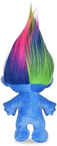 DreamWorks Trolls Toys for Dogs | Brinquedo de cachorro de 9 polegadas com cabelo arco -íris e corpo azul | Brinquedo de