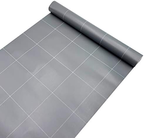 Yifely Grey Plaid Plaid Shell Liner Gaveta Auto-adesiva Papel Paper à prova d'água Office Office Supplies Caixas de