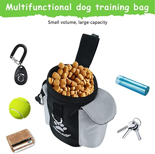 Bolsa de tratamento de cachorro Kissleaf, bolsas de tratamento para treinamento para animais de estimação, tratar cachorro