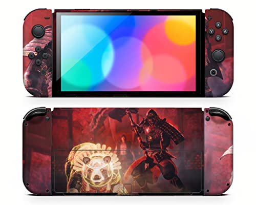 Classic Art Hack and Slash Video Tame Switch OLED Skin Console Dock Sticker Decal