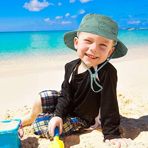 Fynnsure bebê menino chapéu de sol chapéus de bebê upf 50+ criança chapéu de sol infantil chapéu de sol crianças praia