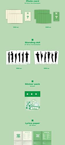 BTOB Wind and Wish 12th Mini Álbum CD+POB+Livreto+Fotocard+Lyrics Paper+etc+Rastreamento selado