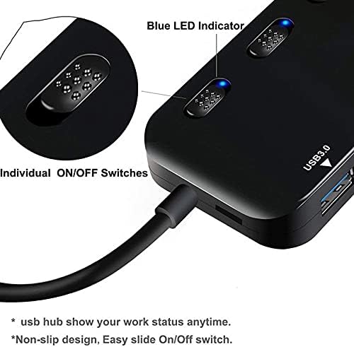 Shypt USB3.1 Hub HD+Adaptador USB 3 em 1 Conversor de laptop multifuncional de laptop Dock Dock