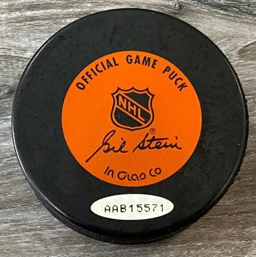 Maurice Rocket Richard assinou o UDA Upper Deck Montreal Canadians Puck - Pucks autografados da NHL