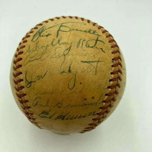 1948 A equipe de Philadelphia Phillies assinou a Liga Nacional Oficial Frick Baseball - bolas de beisebol autografadas
