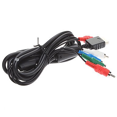 Happy RCA Cable para o cabo AV do componente PS2 para PS3