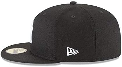 New Era New York Yankees Basic 59Fifty Cap Hat Black/White 11591127