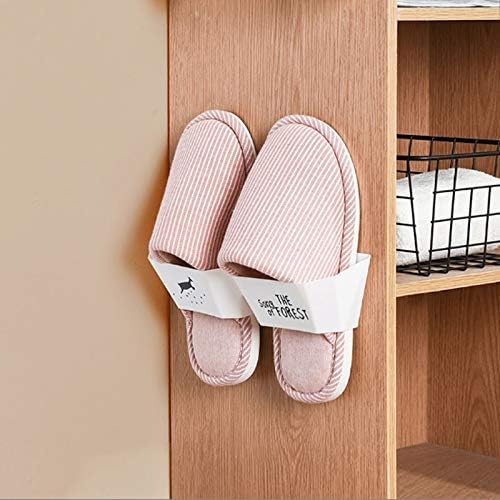 Facmas Shoe Rack Home Sala de estar de estar simples Pasta Rack de armazenamento criativo montado na parede de parede tridimensional