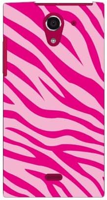 Segunda pele Zebra padrão rosa/para aquos cristal x 402sh/softbank sshcrx-abwh-101-b007