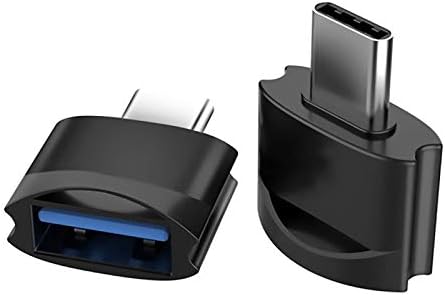 Tek Styz USB C feminino para USB Adaptador masculino Compatível com o seu Nokia 7+ para OTG com carregador tipo C. Use com dispositivos