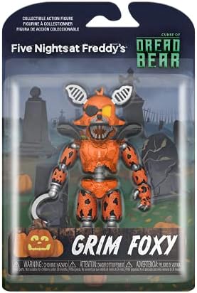 Figura de ação do Funko Pop: Cinco noites no DreadBear de Freddy - raposa sombria, multicolor, 56185