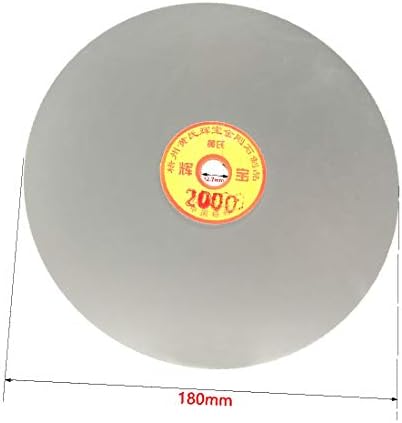 X-Dree 180mm Grit de 7 polegadas 2000 Diamante revestido com a roda de disco plana Landing Disc (disco de lija de 180 mm de 7 Pulgadas