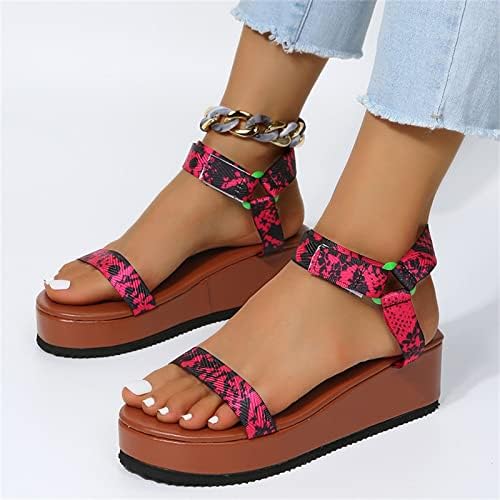 Sandálias para mulheres de verão elegante não deslizamento de secar rápido sapatos de calcanhar de barra