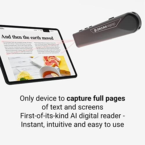 Orcam Read Smart - Ai Reader Assistive - incluindo Recurso de Leitura Inteligente - Para quem é exposto a grandes quantidades,