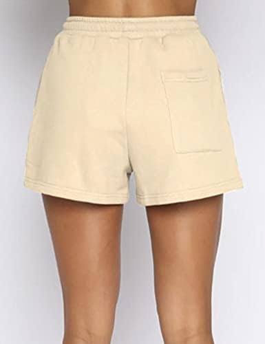 Flygo feminino de 2 peças de lã de lã de madremo de lã de sugestão de shorts top shorts