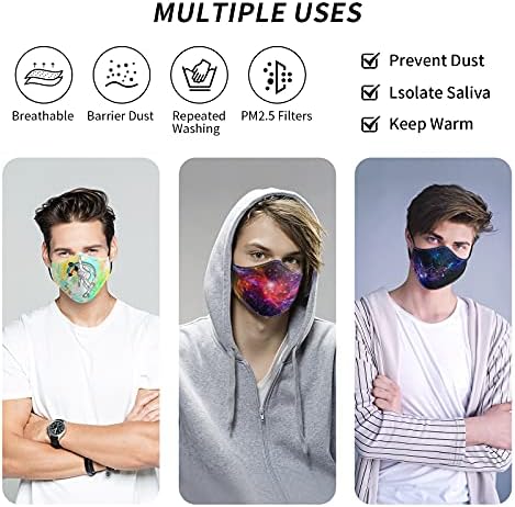 Máscara facial de pano x-cheng com reutilizável lavatível-Individualmente embrulhado máscara facial ajustável Earloop para