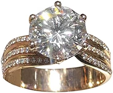 en Rings define o anel de noivado Women Women Special Bride Ring for Girlfriend The Wedding Jewelhry Anéis para cima e