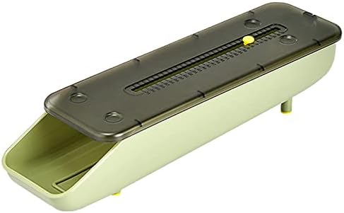 Dispensador de plástico BSXGSE, bandeja de caixa de armazenamento de rolagem automática, suporte portátil com tigelas de
