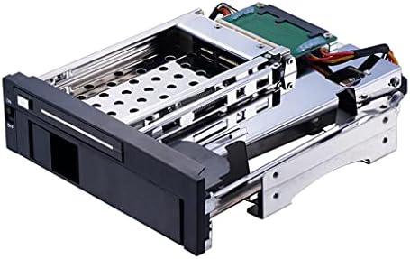 Sxyltnx 2,5+3,5 polegadas Baía dupla SATA Bandeja de disco rígido interno SSD HDD Mobile Rack para 5,25 pol. Docking