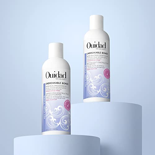 Ouidad Unbreakable Bonds Bond Building Shampoo para cabelos encaracolados - 8,5 oz