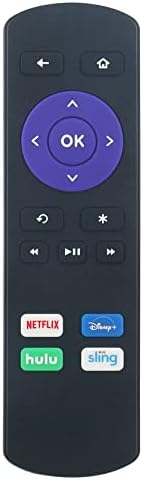 Allimity substituiu o ajuste do controle remoto para o Roku Player 3700RW 2700R 4620X 3900XB 4620XB 4620R 3930XB