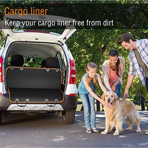 Capas de assento de carro para cães gxklmg, transportadora de estimação à prova d'água, rede de tecido 600d oxford para