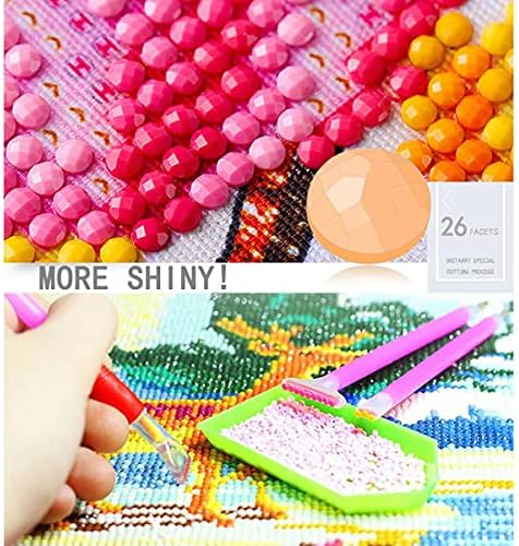 Instarry DIY 5D Diamante Kits Tamanho grande Drill Full Grassland e strass marítimos Cross Stitch Pictures Fictes Kits