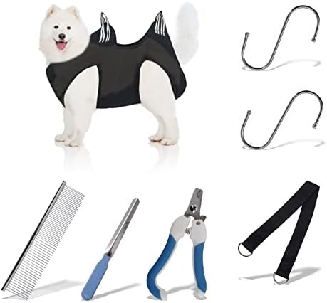 Kit de rede de utensílios para animais de estimação para gatos e cães, kit de suprimentos para animais de estimação