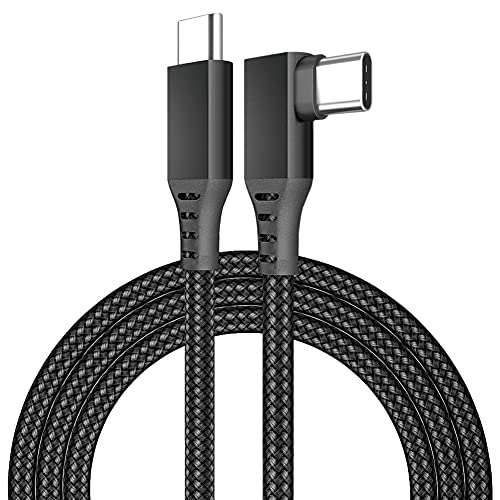 Taoke 3M/10ft Tipo-C para Chave de carregamento Tipo C Quest 2, USB-C para USB-C Link Cable Transfer Data Cable para miss e