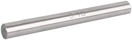 X-dree 5,18 mm Dia +/- 0,001mm Tolerância GCR15 Ferramenta de medição do medidor de medidor de pino cilíndrico (5,18 mm dia