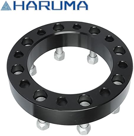 Haruma 4pcs 1,5 Espessura Spacers de roda de espessura Padrão de soldagem de 8x180mm 14x1.5 pinos de 146 mm de furo