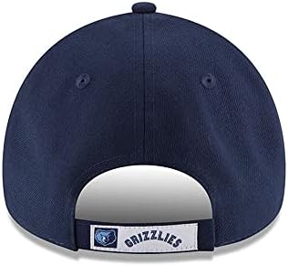 New Era NBA Memphis Grizzlies The League 9forty Ajustável Cap, Marinha, Tamanho Um