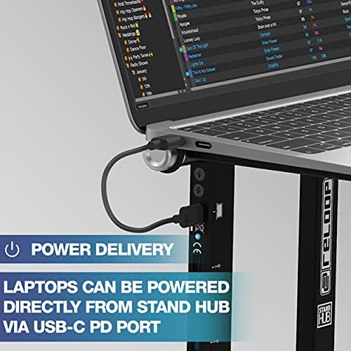 RELOOP STAND HUB STAND AVANÇADO E HUB COM COMPATIBILIDADE DE PD USB-C E STAND MODULAR PARA NEON PADRO PADRO DO PAD