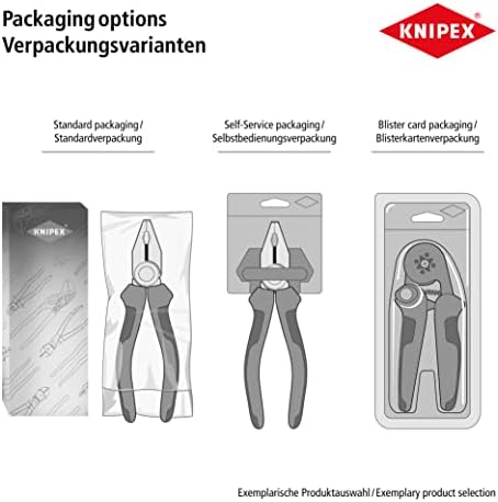Knipex 86 03 250 SB Pleriers Chaves 9,84 em embalagens de bolha