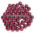 Gems exclusivos rodolite natural Garnet redonda Cabochon Tamanho de 6x6mm Garnet redonda redonda calibrada calibrada