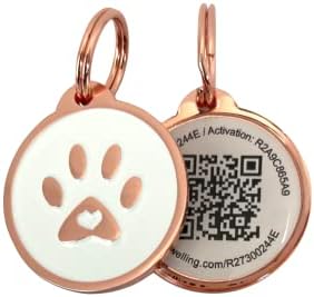 PET PET Premium QR Code Code Id Tag - Tags de cães e etiquetas de gato conectam -se ao perfil online de animais de estimação e receba alerta de localização digitalizada por tags instantânea por e -mail