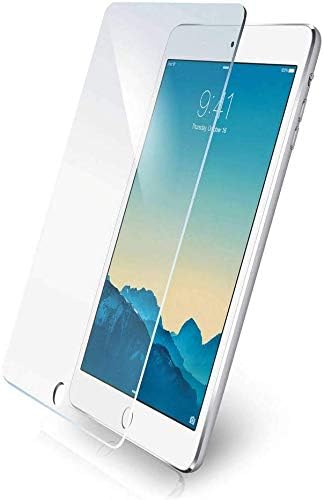 KIQ iPad 10.2 Caso 8/7º Gen, Impacto para o choque pesado Tampa de protetor resistente a riscos de vidro temperado para o Apple iPad 10.2 2019/2020 [preto]