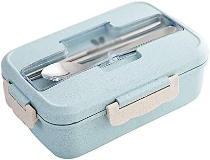 Slatiom Lunch Box Recipiente de comida aquecida para lanche aquecida Caixa de plástico estudante selada para comida