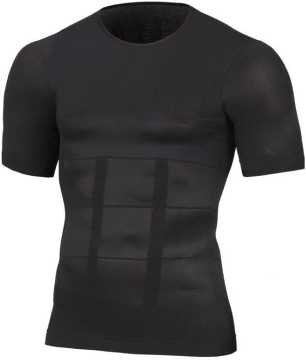 Arjen Kroos masculino masculino Camisas de compressão Shapewear Body Shaper Slimming Subshirts