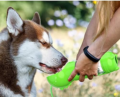 Tealuv Pet Water Bottle para cães e gatos, garrafa de água portátil para animais de estimação, garrafa de água de viagem