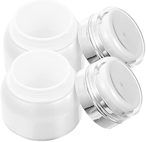 Valiclud 2pcs A vácuo jart roupas de viagem femininas Mini loção Vacuum Recursiner Jars cosméticos com tampas garrafas