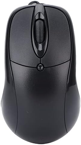 Mouse de Wired de Ashata USB, mouse óptico de computador com 1200 dpi, mouses de computador USB de jogo ergonômico, ratos de