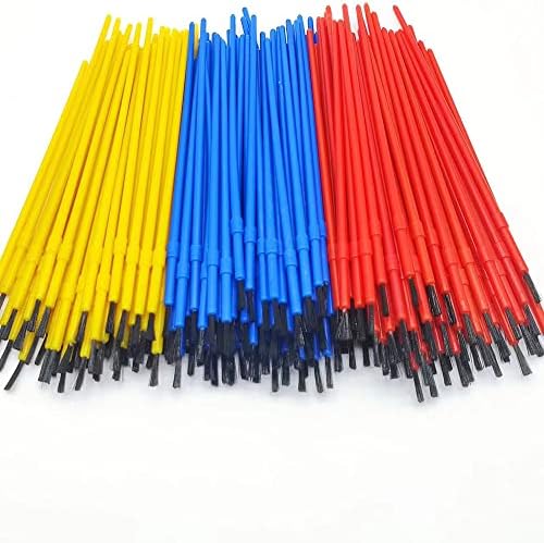 Chave Life 150pcs Binco de plástico Pushos Definir pincéis acrílicos Pincéis de aquarela Pincéis de pintura coloridos