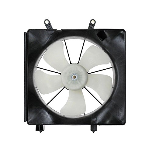 Ventilador de resfriamento do motor direito rareelétrico compatível com Honda Civic 2001-02 19020-PLC-003 19020PLC003 19015-PLC-003