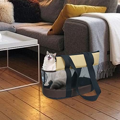 Bolsa de transportadora de gatos portátil de Bothyi, portador pequeno, portador de animais de estimação, portador de viagem aprovado