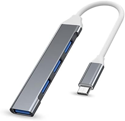 Genigw USB 3.0 Hub USB Hub de alta velocidade Tipo C divisor C para acessórios para PC Hub multitort 4 USB 3.0 2.0 Porta