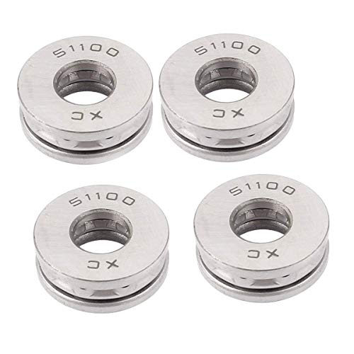 XMHF 24mm x 10mm x 9mm 51100 Direção única Aço Axial Ball Ball Rolings 4pcs