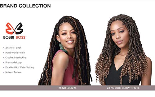 Bobbi Boss Synthetic Hair Crochet Braids African Roots Braid Collection Nu Locs 24